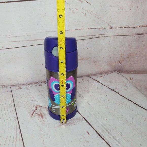 Owl Kids Thermos Kids Thermal Traveling Drinking Plastic Thermos - Picture 10 of 11